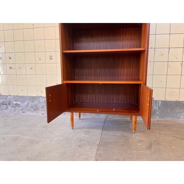 Vintage Belgian Bookcase, 1960s For Sale - Image 6 of 11