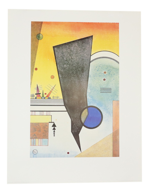 Wassily Kandinsky, Gebogene Spitze, 1992, Lithograph