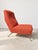 Red Italian Modern Slipper Armchairs by Marco Zanuso, 1960, Set of 2 For Sale - Image 8 of 11