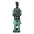 Vintage Bronze Verdigris Replica of Chinese “Teracotta” Warrior For Sale