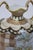 Noritake Antique Morimura Nippon Art Nouveau Floral Porcelain Vase With Raised Gilt Beading, Circa 1915 For Sale - Image 4 of 18