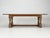 Wood Antique English Dining Table or Farmhouse Table Made From Rare Scottish Oak For Sale - Image 7 of 12
