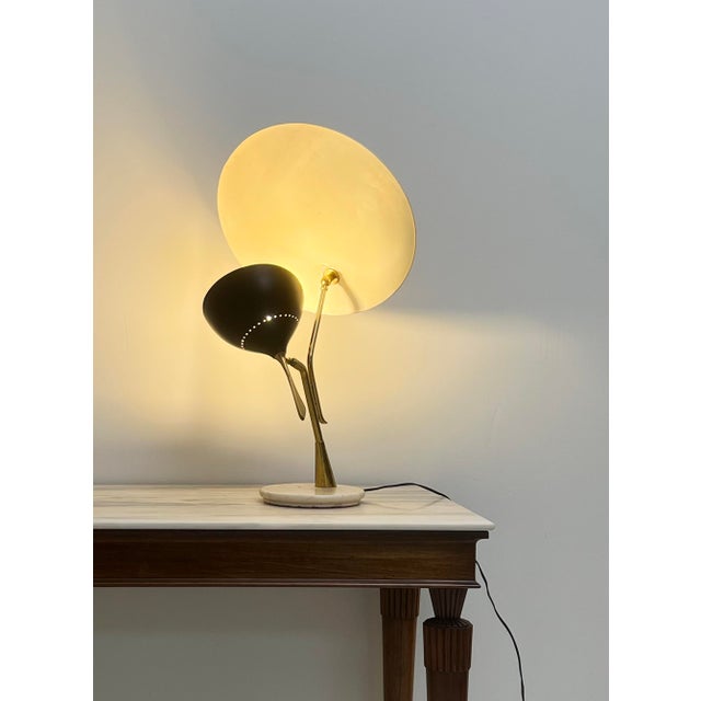 Mid-Century Modern Lamp by Oscar Torlasco for Lumi, 1950s For Sale - Image 3 of 4