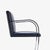 Brno Navy Leather Flat-Bar Chairs - Set of 6 For Sale In New York - Image 6 of 10