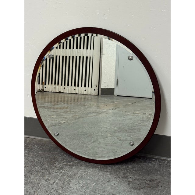 Design Plus Gallery presents a Round Wall Mirror by Becker Designed, Inc. for BDI. Designed by Melinda Humphrey and Bill...