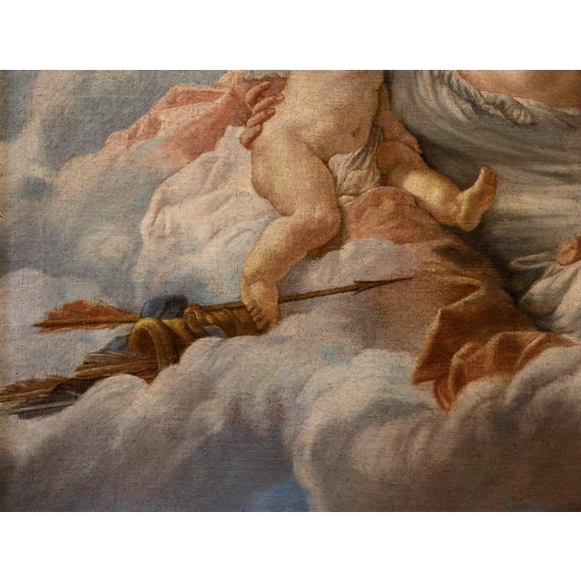 Noël Hallé, Venus and Cupid, 1760, Oil on Canvas For Sale - Image 11 of 16