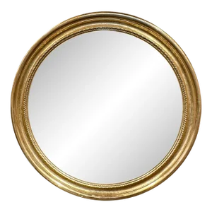 French Louis Philippe Round Mirror