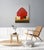 Red Old Red by Justin Wheatley | Acrylic on Canvas Red Barn With Ochre Field For Sale - Image 8 of 10