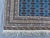 Fine Quality Blue Turkmen Bokhara Hand-Knotted Wool Rug - 6'7" X 9'7" For Sale - Image 6 of 11