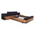 Mioletto Wooden Bed in Leather from Hülsta For Sale - Image 4 of 16