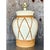 Vintage Boho Monumental Rattan Wrapped Urn Lamp For Sale In West Palm - Image 6 of 9