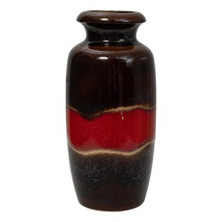 20th Century German 'W. Germany' Ceramic Vase For Sale