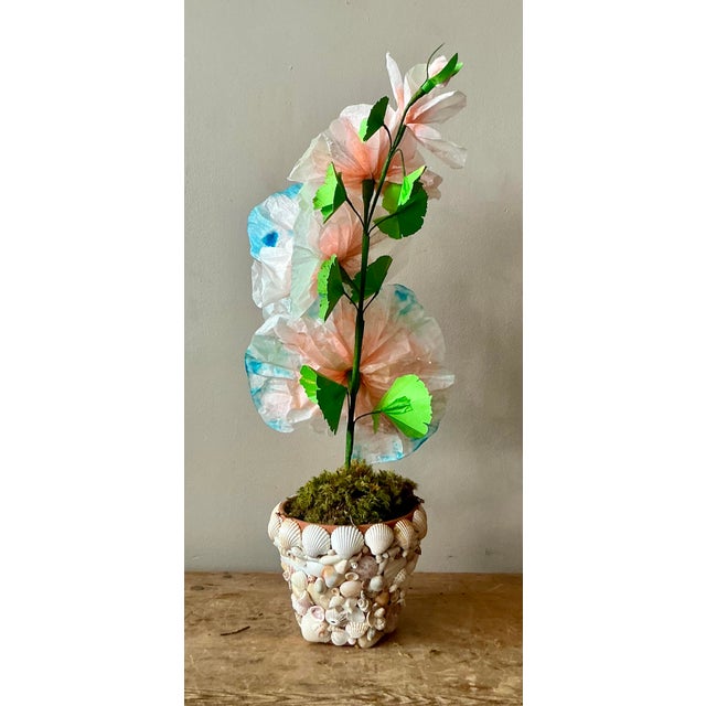 Early 21st Century Contemporary Hand Rolled Paper Flowers For Sale - Image 5 of 7