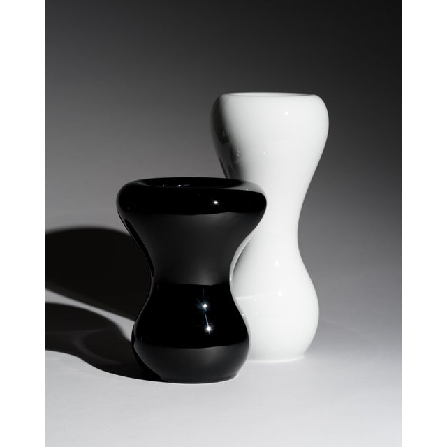 Pair of Baobab porcelain vases designed by Emmanuel Babled for Rosenthal Studio-Line and produced in Germany during the...