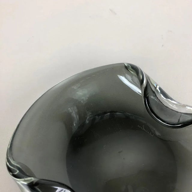 Murano Glass Shell Bowl by Antonio Da Ros for Cenedese, Italy, 1960s For Sale - Image 4 of 18