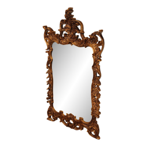 John Richard Rococo Style Gilt Carved Frame Wall Mirror