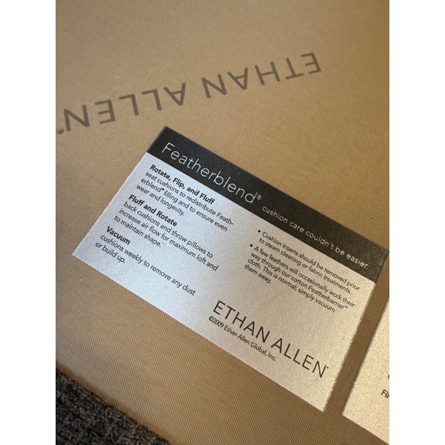 Ethan Allen Ethan Allen Build a Sectional Armless Loveseat For Sale - Image 4 of 12