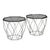 20th Century English Chrome & Glass Octagonal Side Tables, 1980s, Set of 2 For Sale - Image 16 of 16