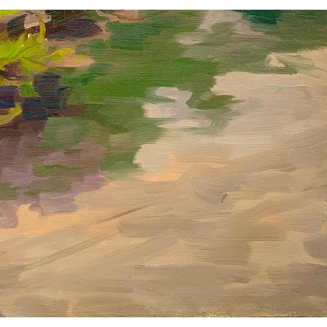Original Impressionist Oil Painting, Ukrainian Art 1960s 56-60 For Sale - Image 6 of 6