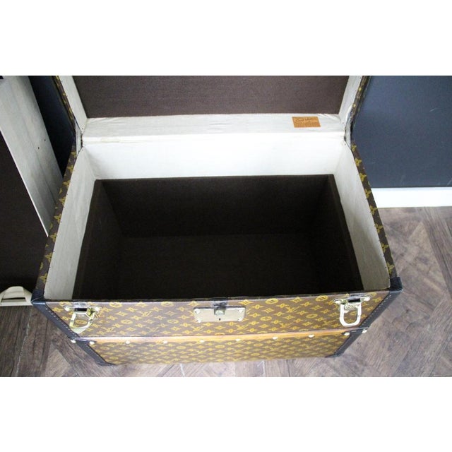 Antique Shoe Trunk from Louis Vuitton, 1920s For Sale - Image 14 of 18