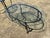 Vintage Hollywood Regency Style Oval Glass-Top Coffee Table and Side Table Set For Sale - Image 18 of 18