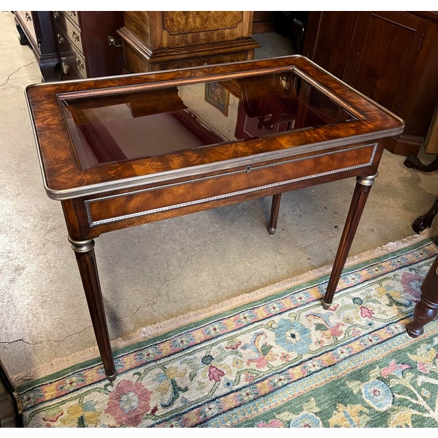Theodore Alexander Display Cabinet or Vitrine For Sale - Image 12 of 12