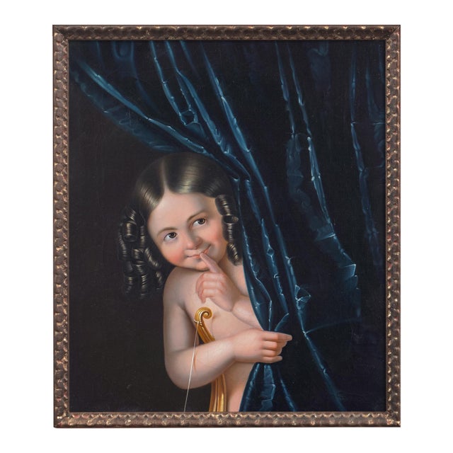 'Female Cupid', Circa 1880, Roman Mythology, Venus and Mars, Romance, Lust, Love, Desire, Slovenia For Sale