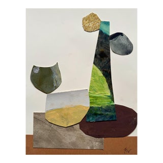 "Magic Still Exists 4" Original Mixed-Media Collage on Paper by Zac Woodiel For Sale