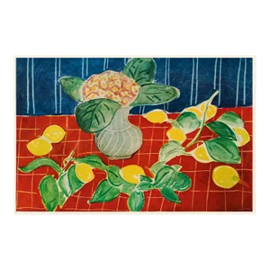 1940s After Henri Matisse "Lemons", First Edition Period Swiss Lithograph