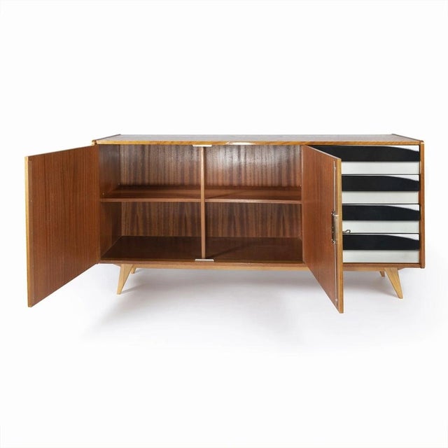 1970s U-460 Sideboard by Jiří Jiroutek for Interier Praha, 1970s For Sale - Image 5 of 13