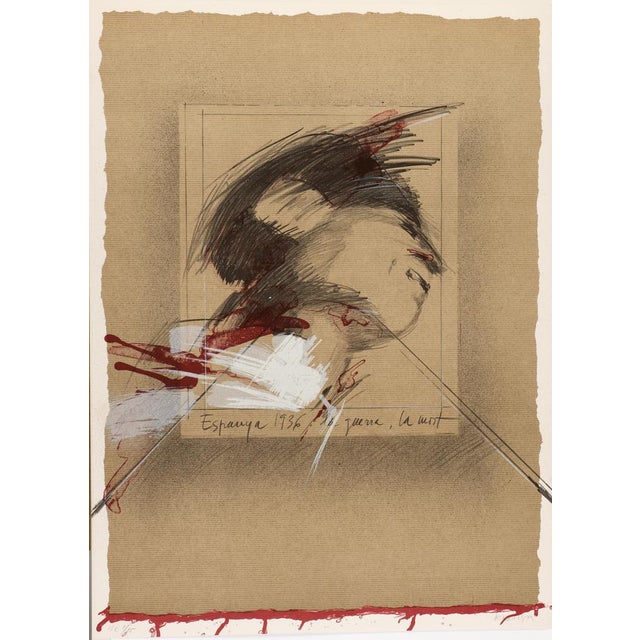 Rose BRU Capa, 1979 Lithograph with embossing on Guarro Vellum paper Signed and numbered in pencil by the artist 99 copies...