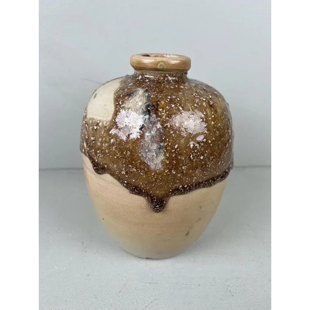 Japanese Shigaraki Vase, 1960s For Sale - Image 6 of 12