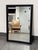 Design Plus Gallery presents a Black Framed Beveled Wall Mirror from Stanley Works. This rectangular wall mirror has a...