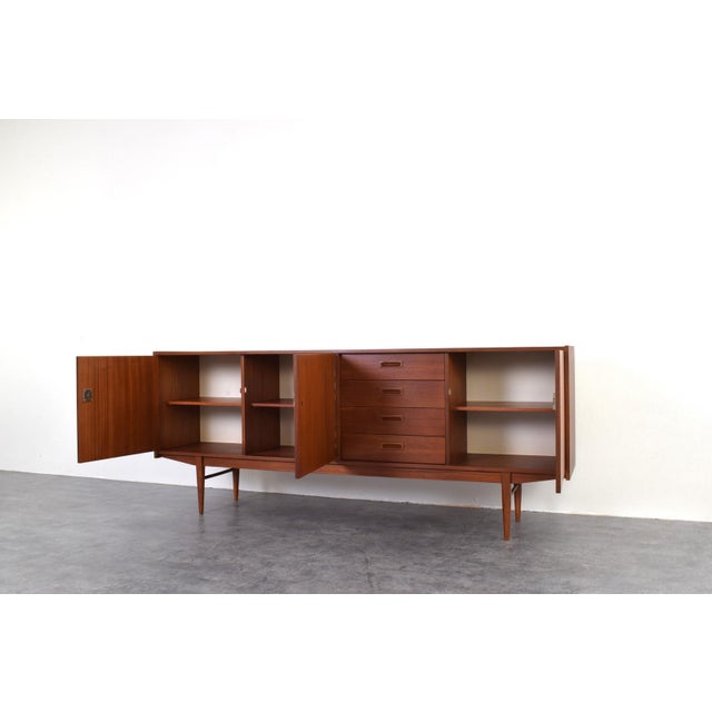 Mid-Century Modern Danish Teak Sideboard, 1960s For Sale - Image 10 of 15
