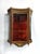 Antique Neo-Classical Louis XVI French Hanging Small Display Cabinet in Mahogany and Bronze, 1910s For Sale - Image 13 of 15
