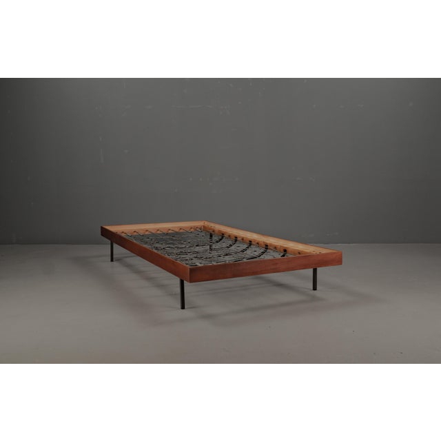 German Bauhaus Oak Daybed, 1960s For Sale - Image 4 of 18