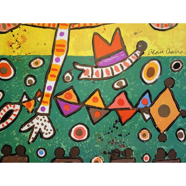 Alan Davie, Fête du sport, Lithograph For Sale - Image 5 of 7
