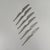 Angelo Mangiarotti Italian Modern Ergonomica Cutlery Set by Angelo Mangiarotti for Mepra, 1980s, Set of 21 For Sale - Image 4 of 8