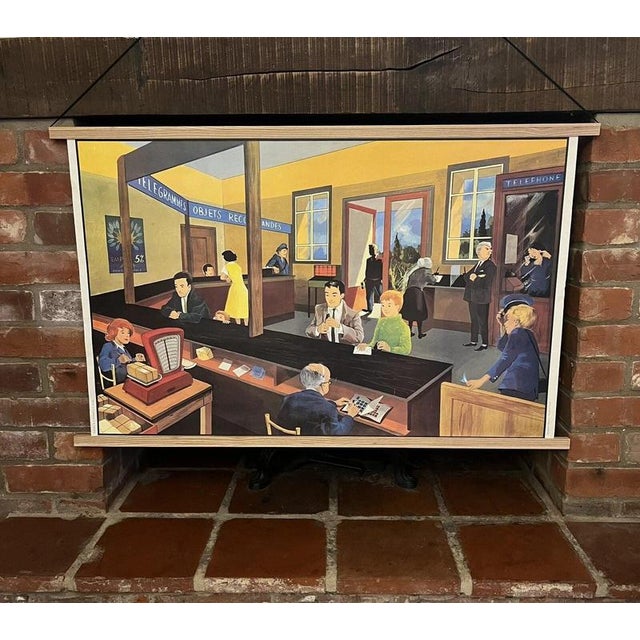 French Double-Sided Educational Dentist School Poster, 1950s For Sale - Image 8 of 15