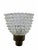 An elegant vintage wall sconce designed by the renowned master Ercole Barovier for Barovier & Toso. The shade is crafted...