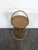 Bamboo and Rattan Counter and Stools Set, Set of 3 For Sale - Image 5 of 11