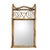 A gorgeous vintage burnt bamboo (or torched bamboo) scrolled hanging wall mirror. This piece will be fantastic in any...