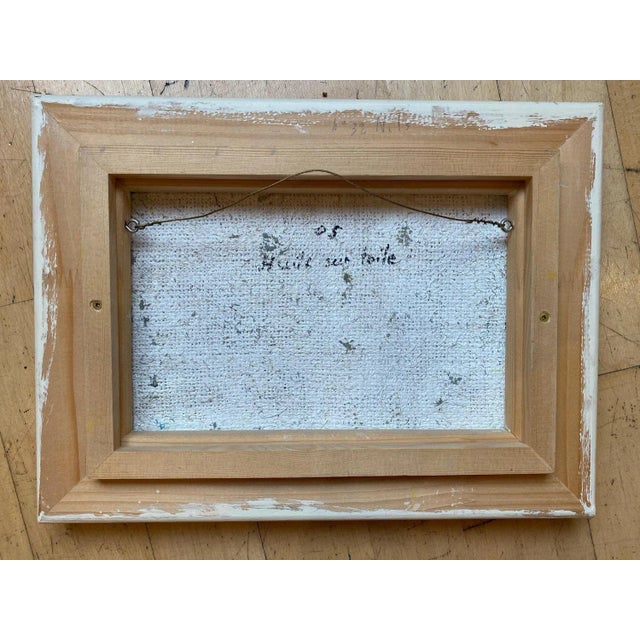 Gilbert Pauli, Grey/Blue Shade, Oil on Canvas, 2005 For Sale - Image 7 of 8