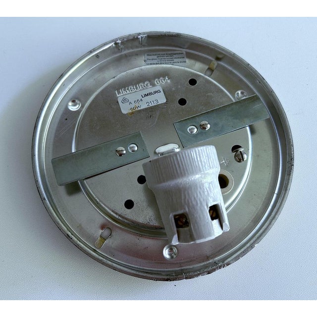 Vintage Bubble Glass Light from Limburg For Sale - Image 11 of 15