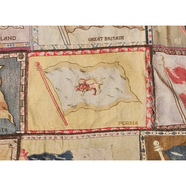 Rare Tobacco Flag Quilt For Sale - Image 14 of 18