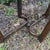 Postmodern Accent Table With Stenciled Leaves For Sale - Image 11 of 11