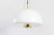 Opaline and Brass Ceiling Lamp from Glashütte Limburg, 1960s For Sale - Image 10 of 12