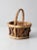 Mid 20th Century Vintage Rustic Bark Basket For Sale - Image 5 of 10