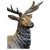 Bronze Twelve-Point Stag Garden Sculpture For Sale - Image 6 of 18