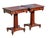 Antique Pair of Classical Mahogany Side Tables / Nightstands Sofa Table Set For Sale - Image 4 of 12